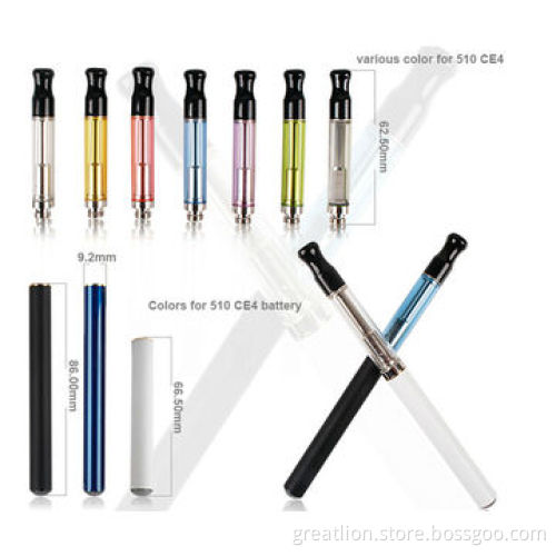 Most popular 510 atomizer wholesale 510 cartomizer fitting for 510/ego thread clearomizer